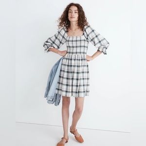 Madewell plaid dress